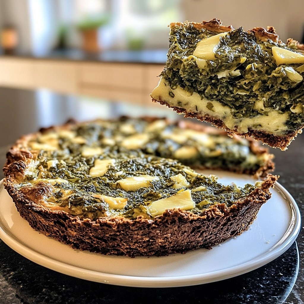 Schwarzkohl-Zitronen-Quiche – einfaches Rezept