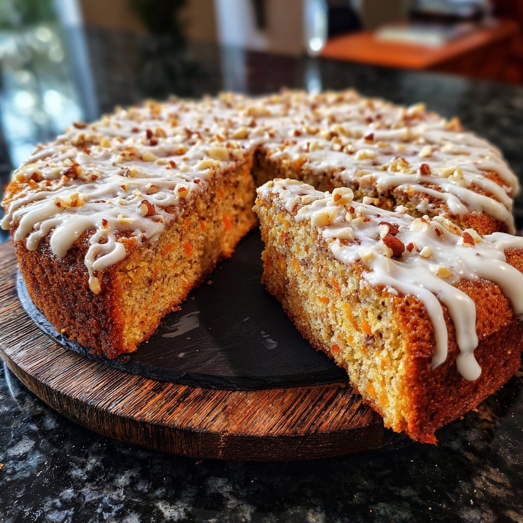 Karottenkuchen Mit Haselnuss