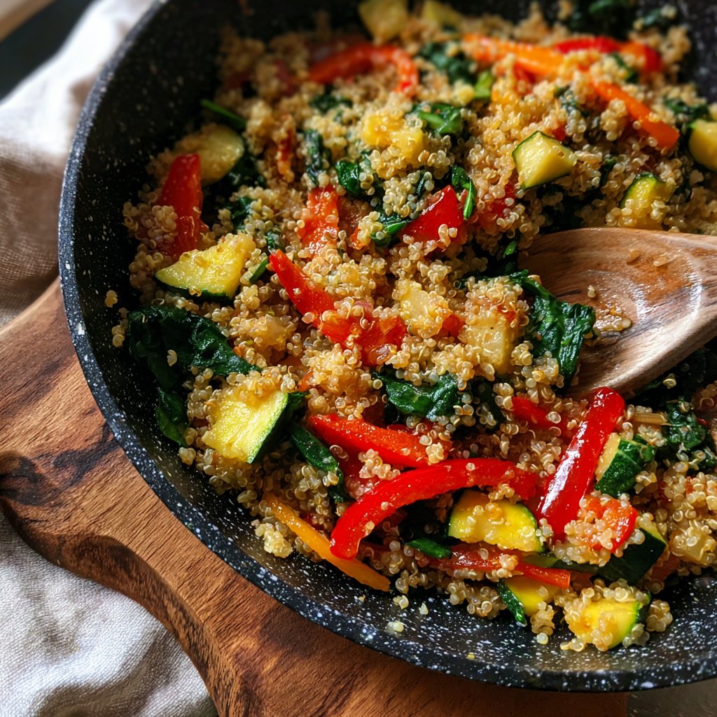 Quinoa-Gemüse-Pfanne