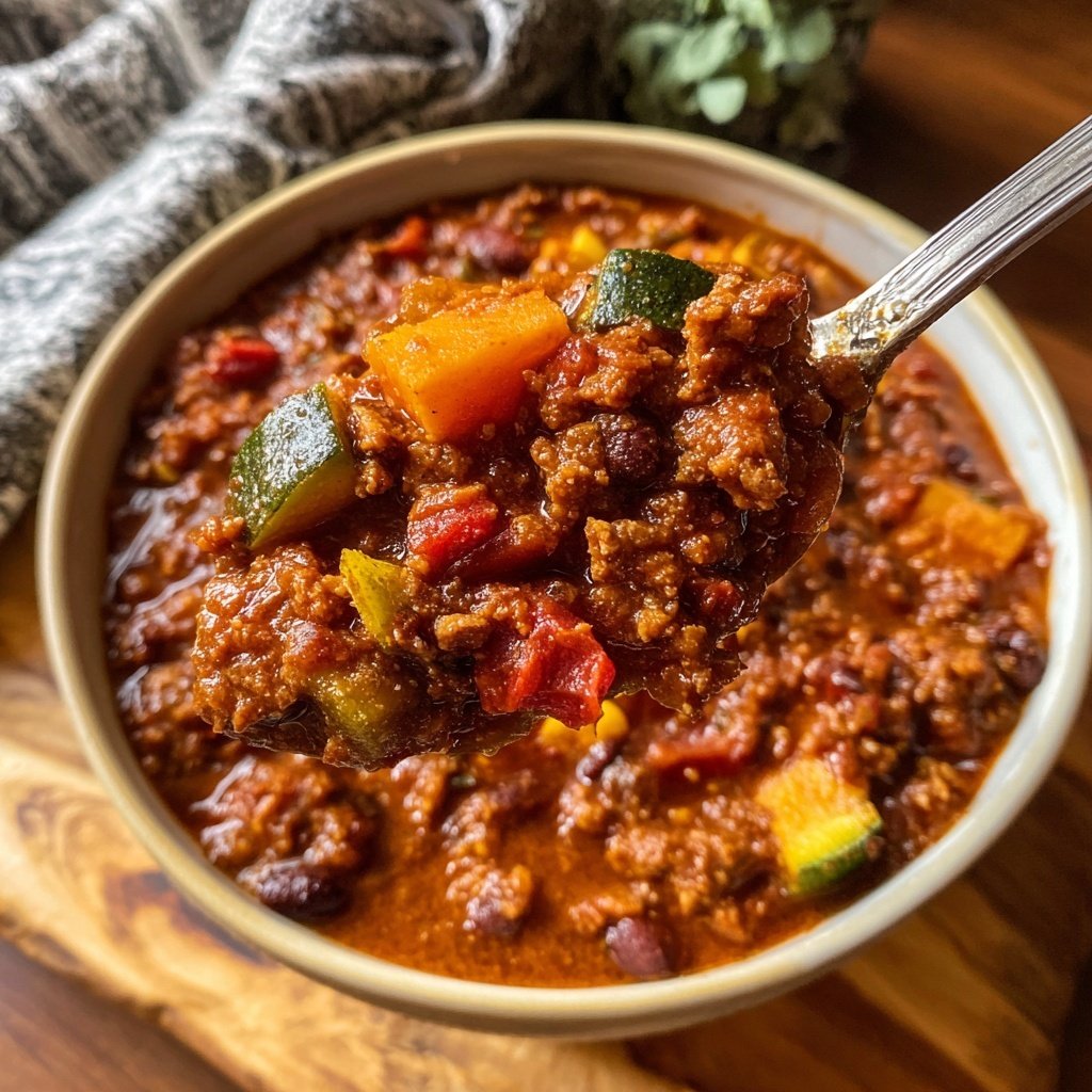 Chili sin Carne mit Süßkartoffel