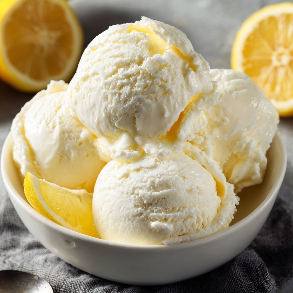 Eis Selber Machen Mit Zitrone